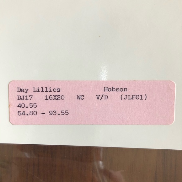 Mid Sized Print - Day Lillies - Ken Hobson - Picture 5 of 5